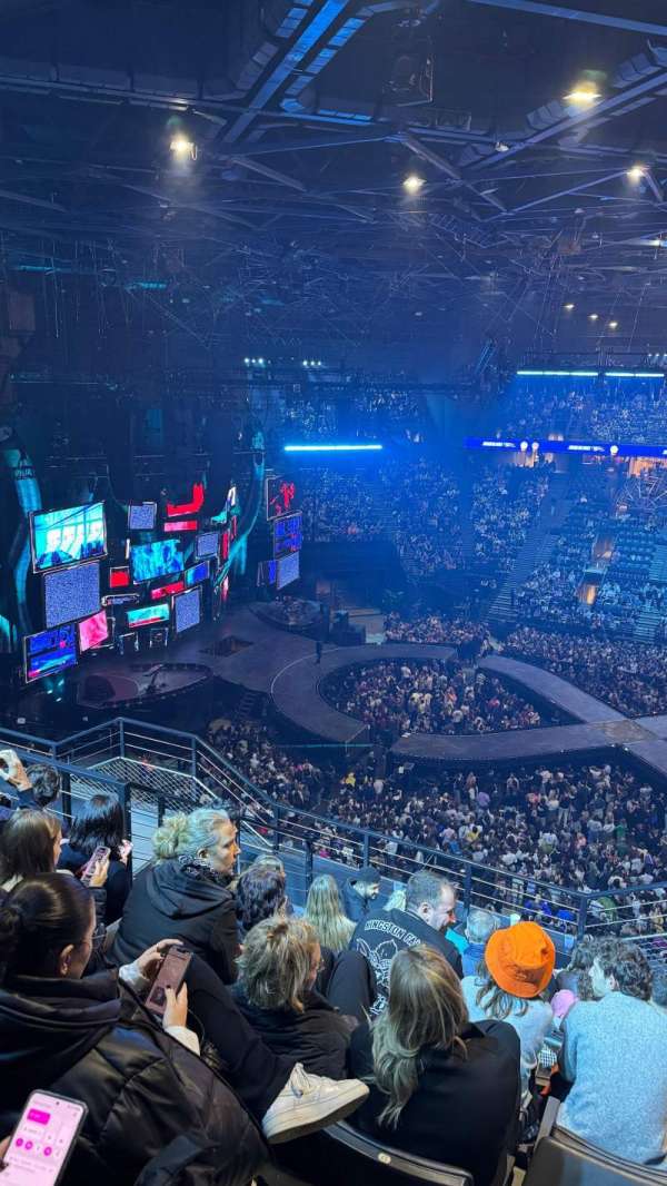 Accor Arena, bloc: Balcon O, rangée: 89, place: 17