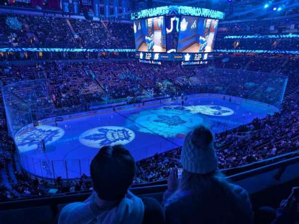 Scotiabank Arena, bloc: 311, rangée: 2, place: 23