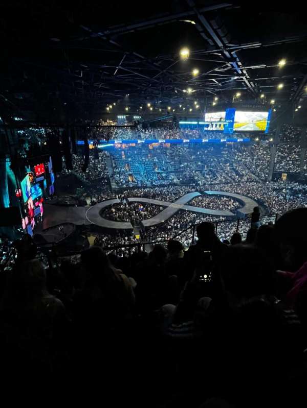 Accor Arena, bloc: Balcon N, rangée: 89, place: 11