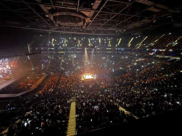 The O2, London, bloc: 404, rangée: A, place: 525