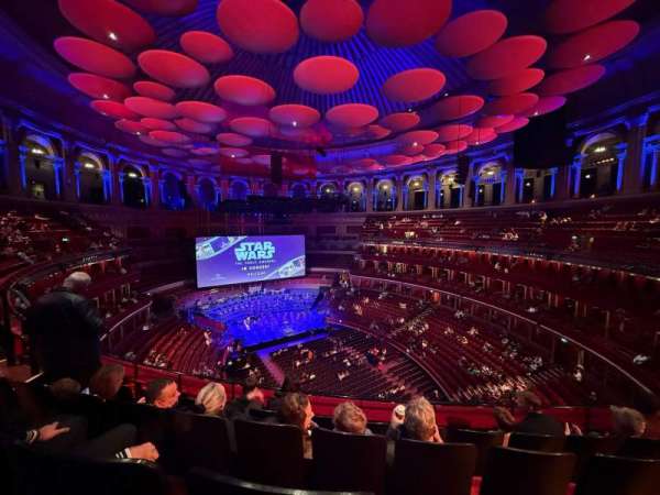 Royal Albert Hall, bloc: Rausing Circle S, rangée: 4, place: 85