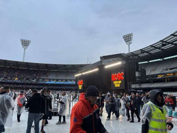 Melbourne Cricket Ground, bloc: M46, rangée: AA, place: 1