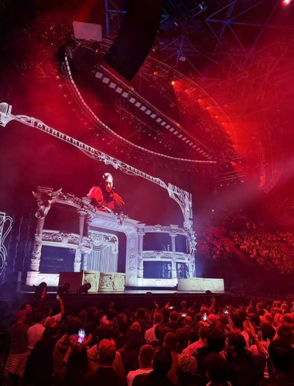 Accor Arena, bloc: Gradin N, rangée: 28, place: 29