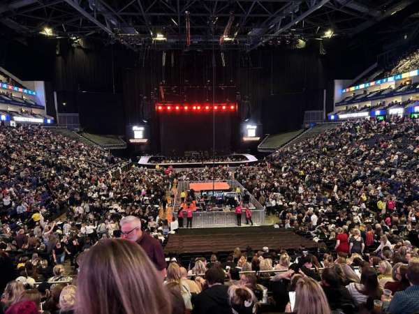 The O2, London, bloc: 106, rangée: V