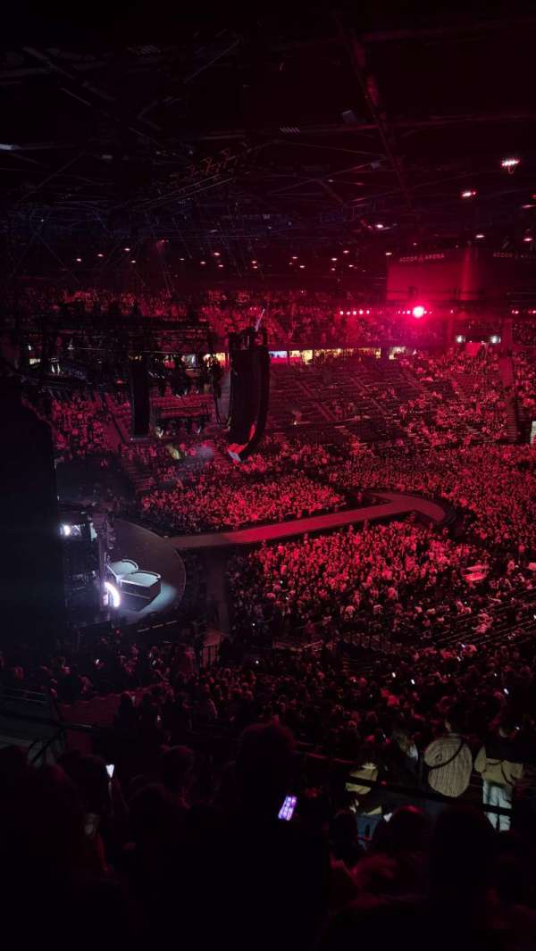 Accor Arena, bloc: Balcon M, rangée: 90, place: 23