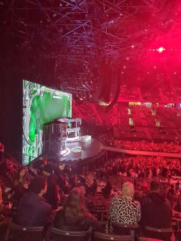 Accor Arena, bloc: Gradin N, rangée: 2, place: 19
