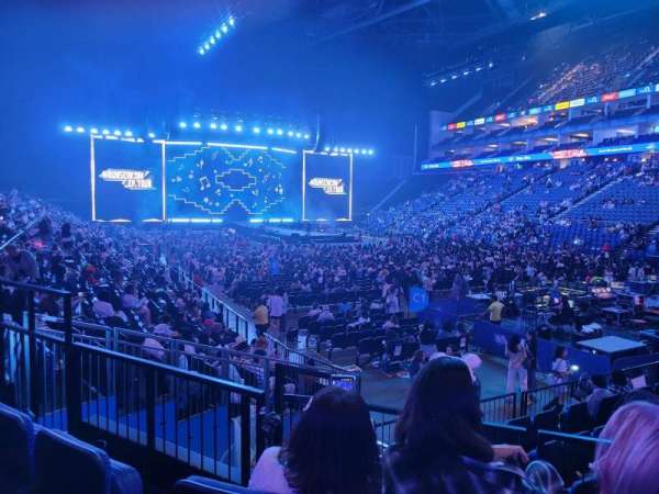 The O2, London, bloc: 105, rangée: L, place: 145