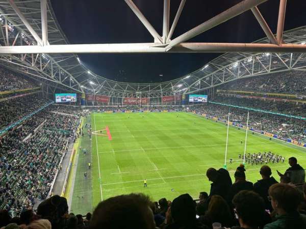 Aviva Stadium, bloc: 517, rangée: K, place: 26
