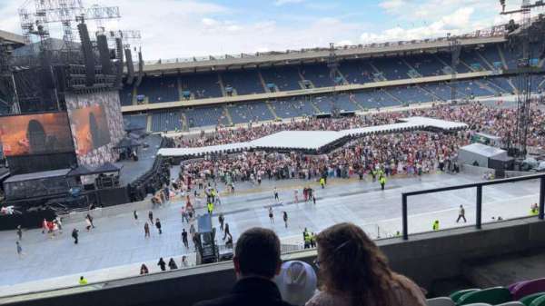 Murrayfield Stadium, bloc: W32, rangée: S, place: 14