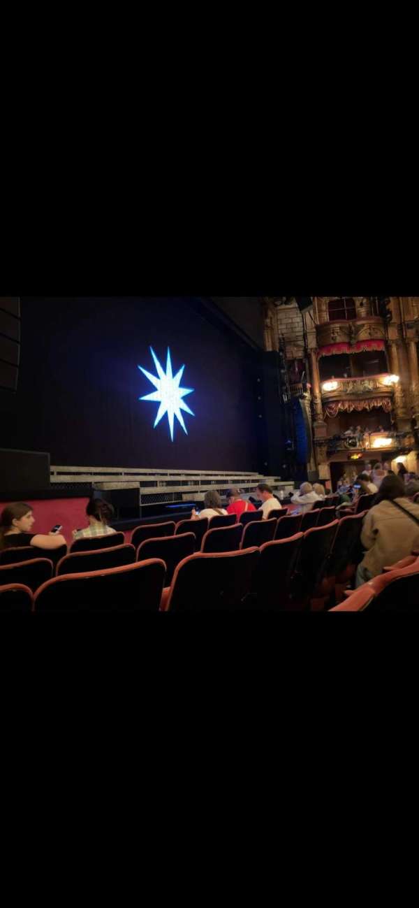 The London Palladium, bloc: Stalls, rangée: E, place: 36