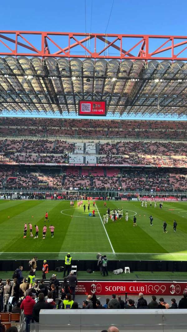 San Siro, bloc: X, rangée: 16, place: 16
