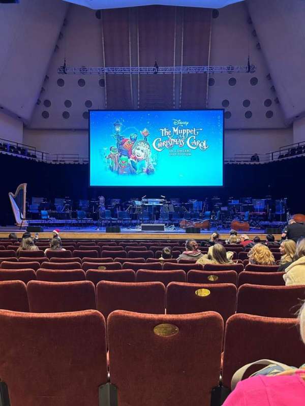 Nottingham Royal Concert Hall, bloc: Stalls, rangée: L, place: 21