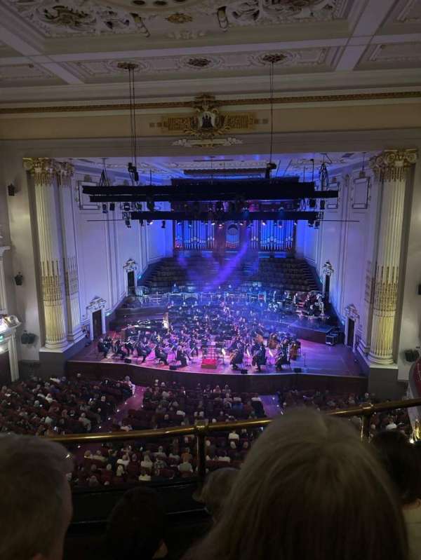 Usher Hall, bloc: Upper circle, rangée: C, place: 42