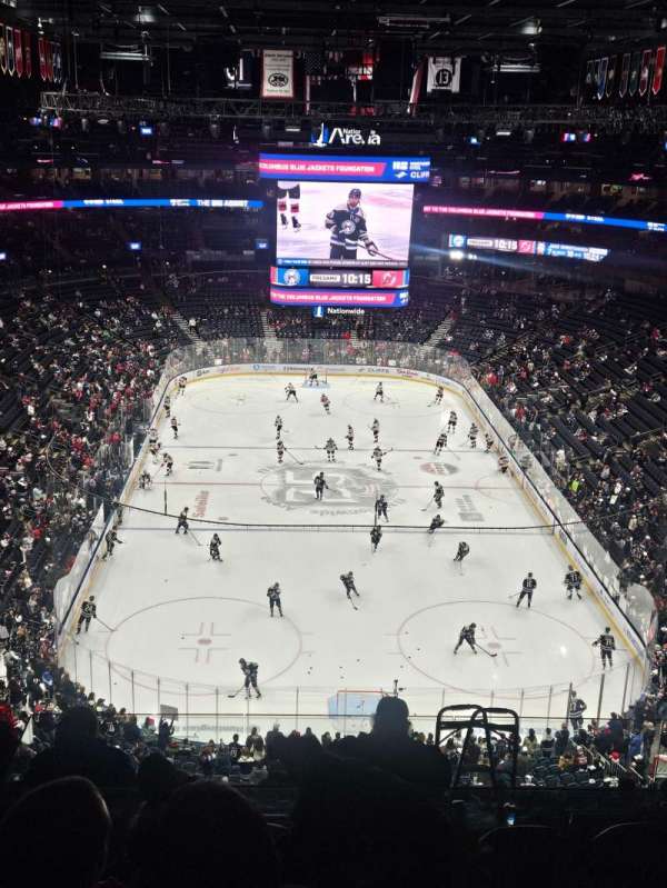 Nationwide Arena, bloc: 224, rangée: P, place: 20