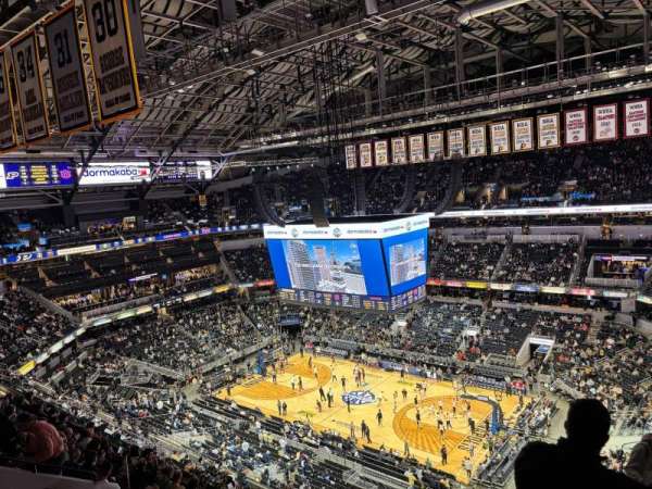 Gainbridge Fieldhouse, bloc: 222, rangée: 10, place: 5