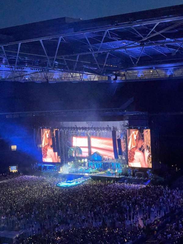 Wembley Stadium, bloc: 505, rangée: 8, place: 142
