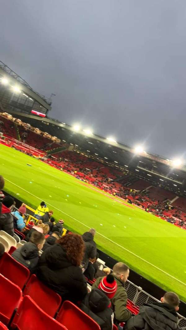 Old Trafford, bloc: N1410, rangée: PP, place: 88
