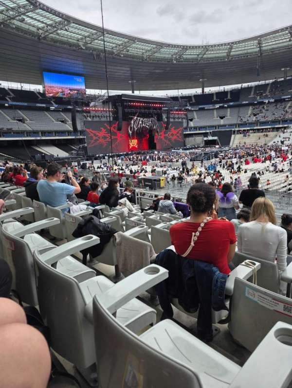 Stade de France, bloc: T2, rangée: 14, place: 18