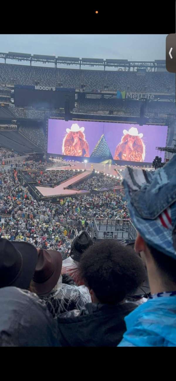 MetLife Stadium, bloc: 223, rangée: 12, place: 11