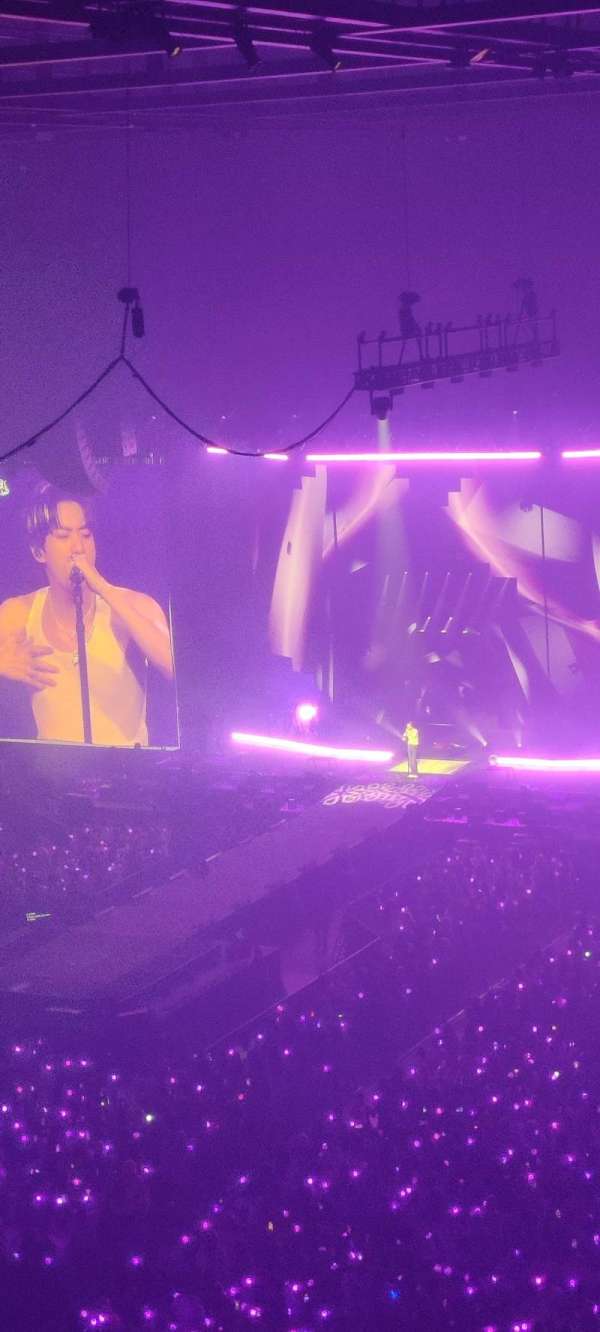 Ziggo Dome, bloc: 206, rangée: 8, place: 168
