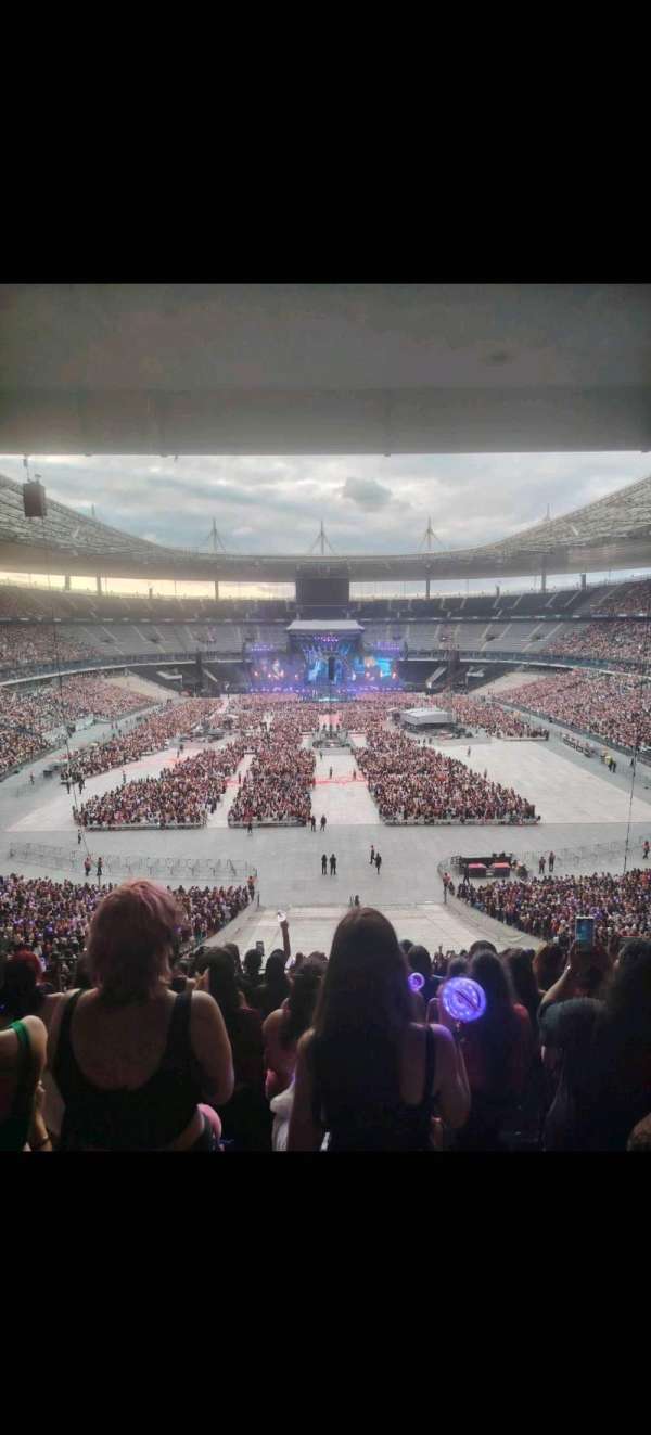 Stade de France, bloc: Y16, rangée: 56, place: 40
