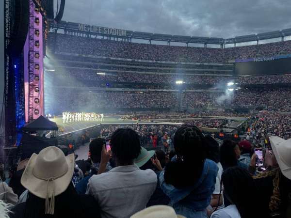 MetLife Stadium, bloc: 142, rangée: 19, place: 26