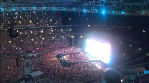 Wembley Stadium, bloc: 552, rangée: 37, place: 382