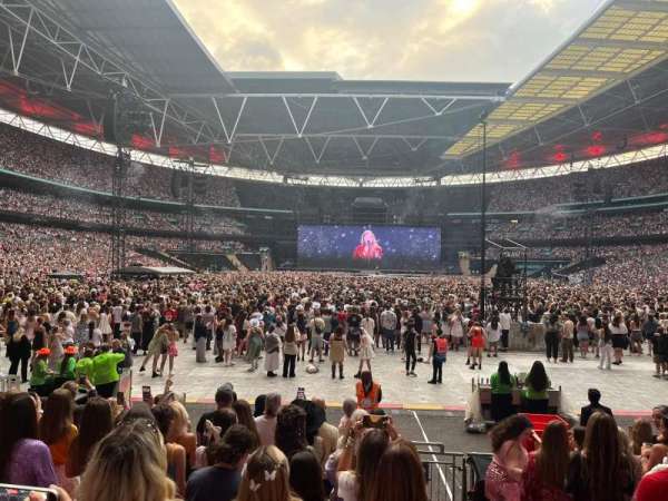 Wembley Stadium, bloc: 112, rangée: 10, place: 19
