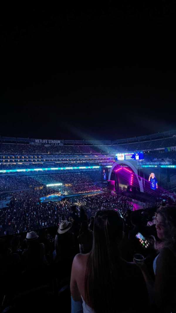 MetLife Stadium, bloc: 215, rangée: 10, place: 20