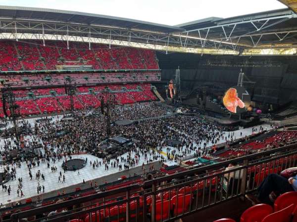 Wembley Stadium, bloc: 504, rangée: 12, place: 99