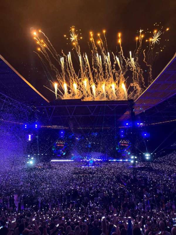 Wembley Stadium, bloc: 111, rangée: 33, place: 264