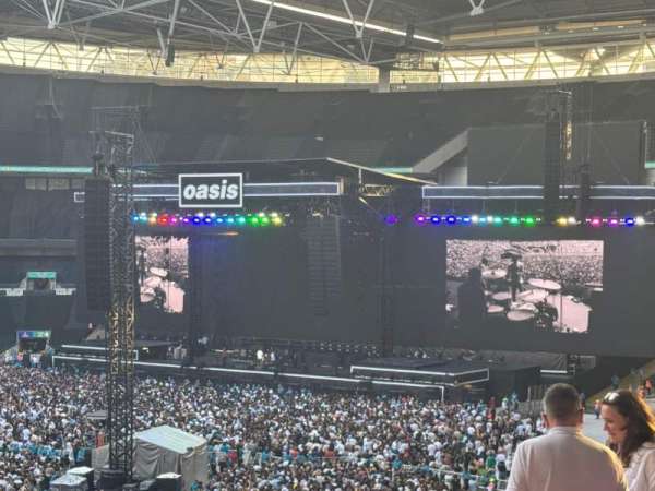 Wembley Stadium, bloc: 204, rangée: 6, place: 73
