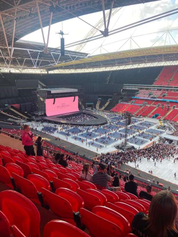Wembley Stadium, bloc: 522, rangée: 23, place: 269