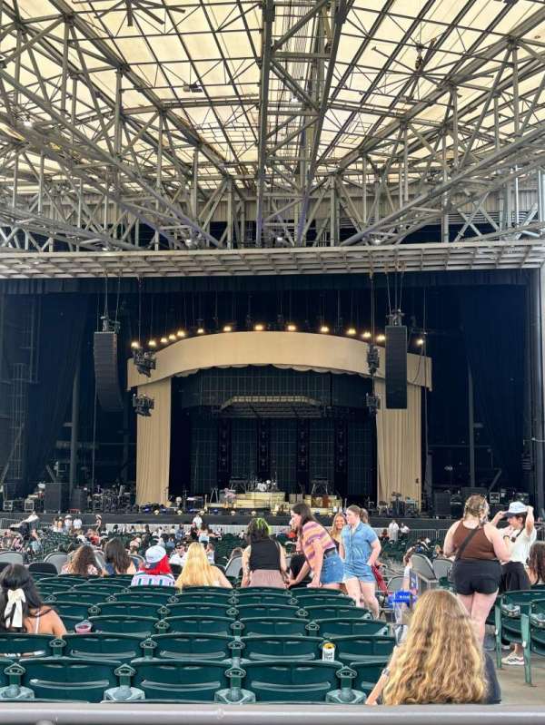 Ameris Bank Amphitheatre, bloc: 103, rangée: R, place: 1