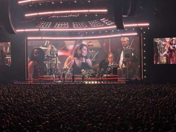 Ziggo Dome, bloc: 106, rangée: 3, place: 167