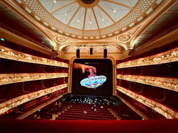 Royal Opera House, bloc: Balcony, Level 3, rangée: A, place: 46