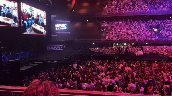 Ziggo Dome, bloc: 111, rangée: 2, place: 389