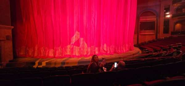 O Theatre, bloc: 102, rangée: G, place: 11