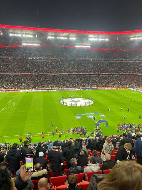 Allianz Arena, bloc: 204, rangée: 13, place: 13