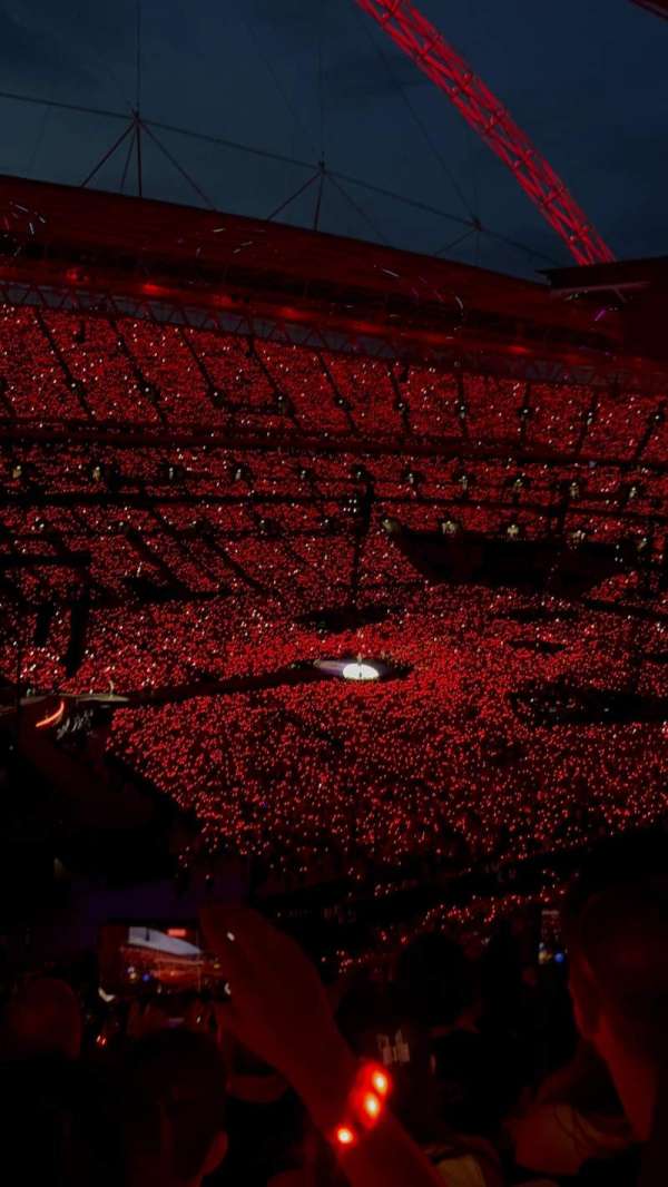 Wembley Stadium, bloc: 531, rangée: 15, place: 144