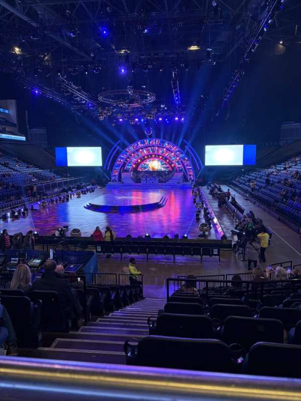 The O2, London, bloc: 107, rangée: N, place: 220