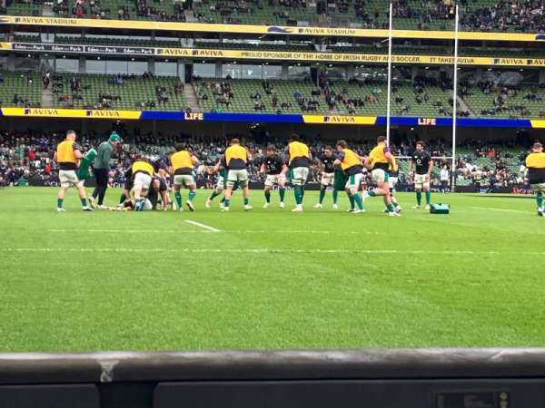 Aviva Stadium, bloc: 137, rangée: A, place: 15/16
