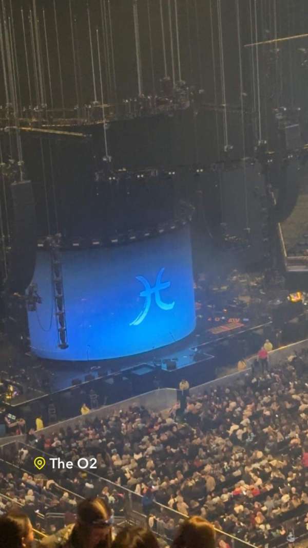 The O2, London, bloc: 406, rangée: S