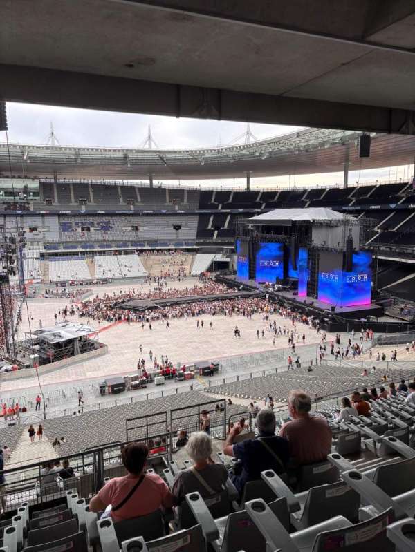 Stade de France, bloc: E10, rangée: 55
