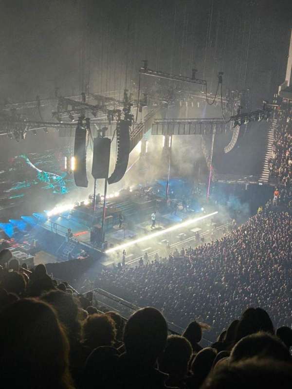 The O2, London, bloc: 405, rangée: T, place: 555
