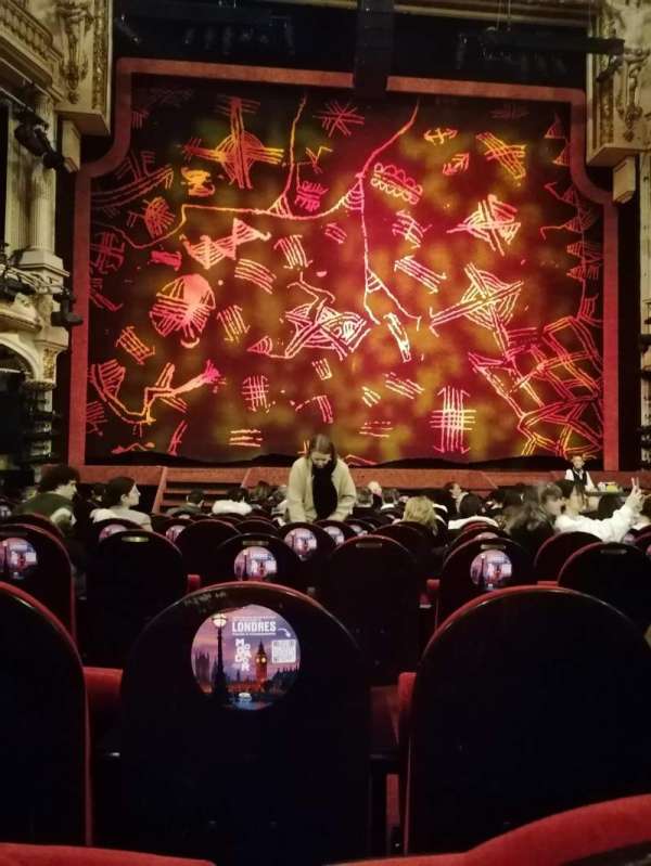 Théâtre Mogador, bloc: Orchestre, rangée: N, place: 08