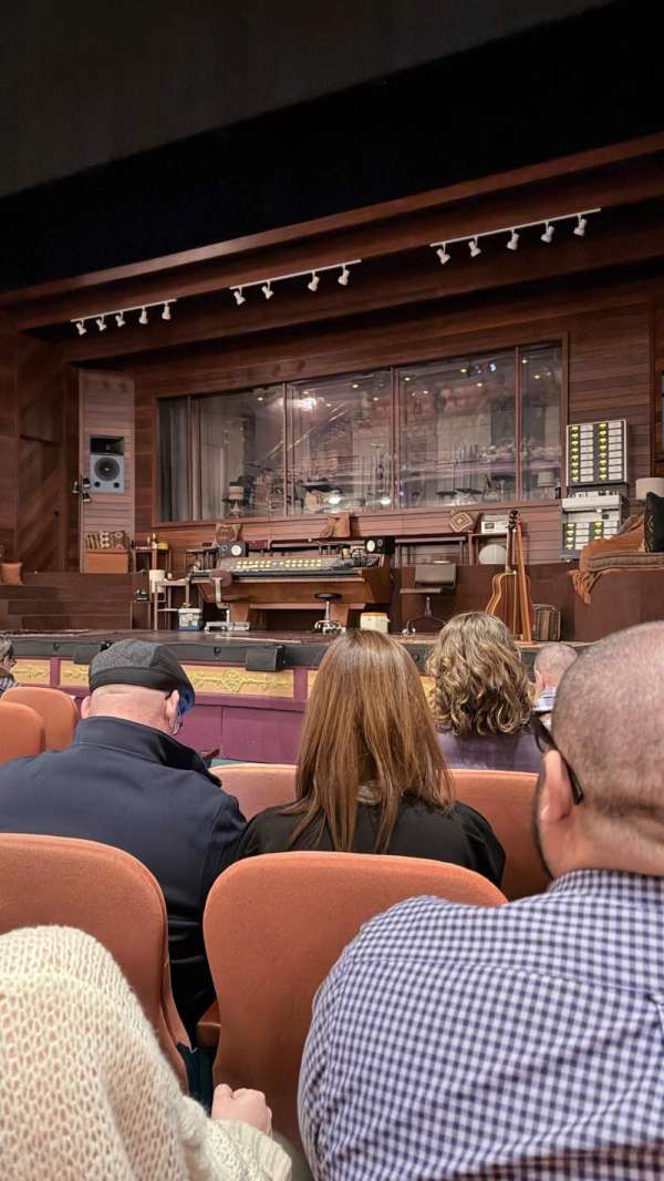 National Theatre, DC, bloc: Orchestra R, rangée: F, place: 6