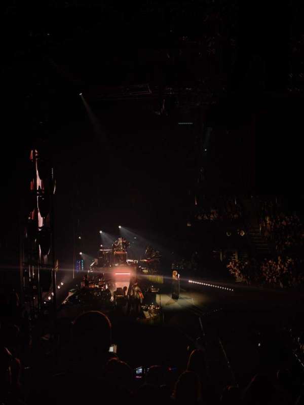 Accor Arena, bloc: Gradin M, rangée: 8, place: 17
