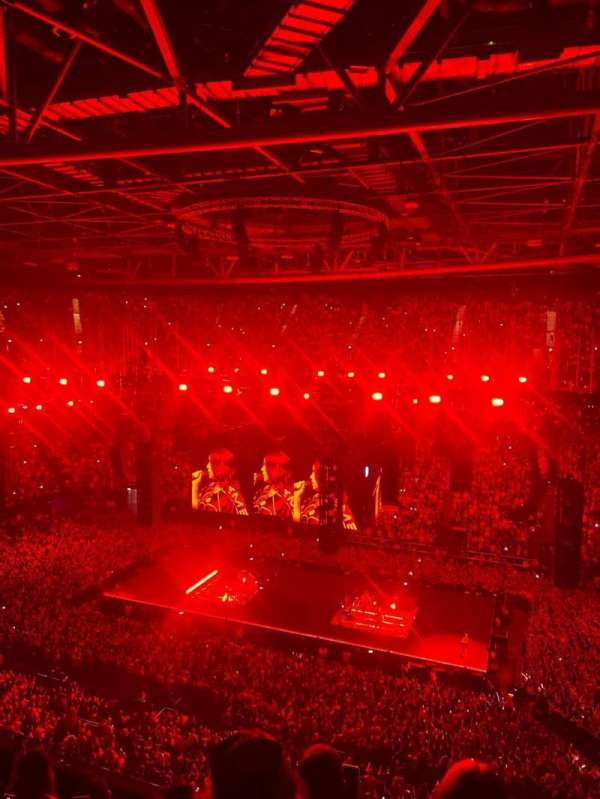 The O2, London, bloc: 421, rangée: C, place: 400