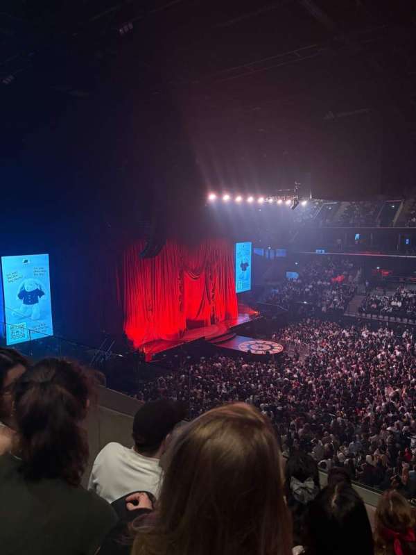 Adidas Arena, bloc: Balcon H, rangée: 84, place: 10